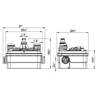 SAR 123,  Sanicubic 2 Classic Weast Water Pump