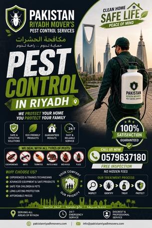 🏆 Riyadh's TRUSTED Pest Control Experts photo 1