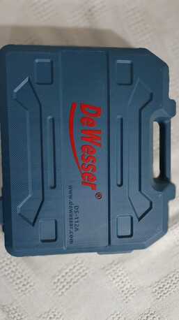 SAR 150,  De Wesser Cordless Drill 18 V With Accessories ( New) photo 3