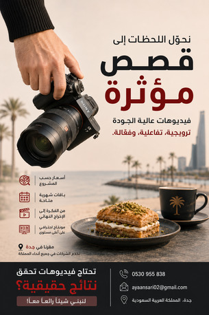 فيديوغرافر + فيديو إيديتر 🎥