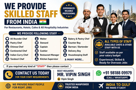 Professional Hospitality Staffing Solutions From India - Leo Enterprises photo 2