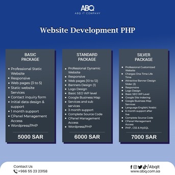 We Offer Best Web Development PHP Packages photo 1