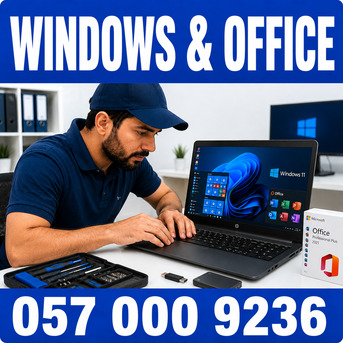 ✅✅✅ WINDOWS & MICROSOFT OFFICE INSTALLATION RIYADH – ✅ 057 000 9236 ✅✅✅ photo 1