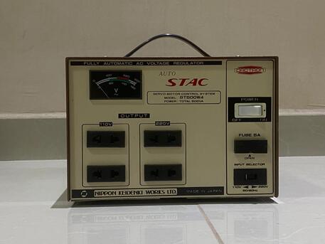 SAR 145,  Automatic AC Voltage Regulator (Voltage Stabilizer) For Sale !  Only 145 SAR photo 1