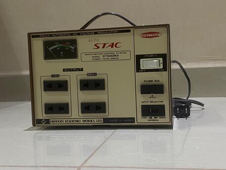 SAR 145,  Automatic AC Voltage Regulator (Voltage Stabilizer) For Sale !  Only 145 SAR photo 2