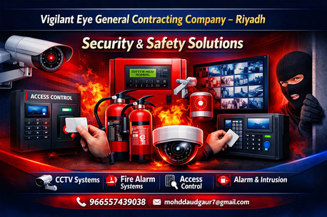 Vigilant Eye – CCTV • Fire Alarm • Access Control Installation & AMC – Riyadh photo 2