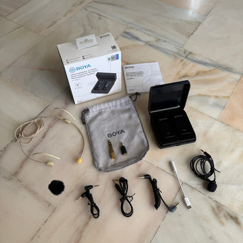 SAR 200,  Wireless Lavalier Microphone - Boya BY-XM6 K1 photo 2