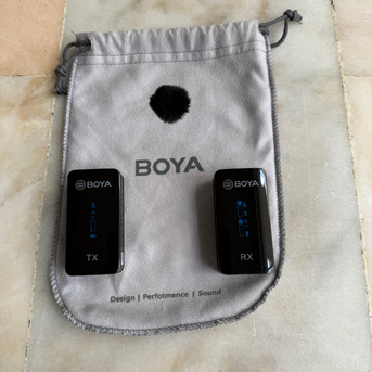 SAR 200,  Wireless Lavalier Microphone - Boya BY-XM6 K1 photo 3