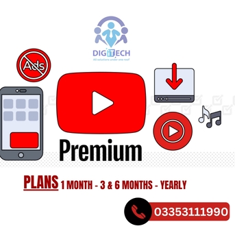 🎬 اشتراك يوتيوب بريميوم