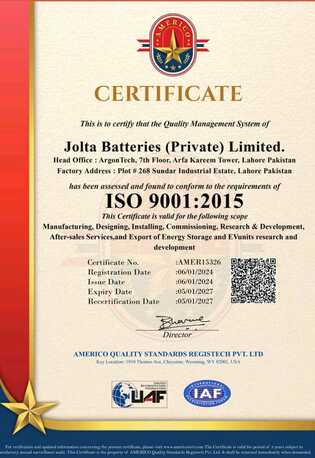 Our Iso Certification Proves We Follow International Standard photo 1