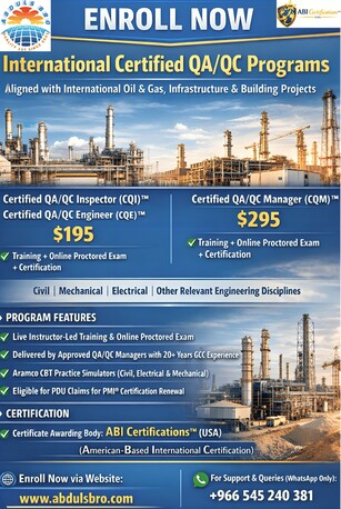 QA/QC & ISO 9001 Lead Auditor Training Online photo 2