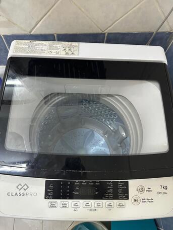 SAR 950,  Classpro Automatic Washing Machine And Refrigerator In Very Good Condition photo 2