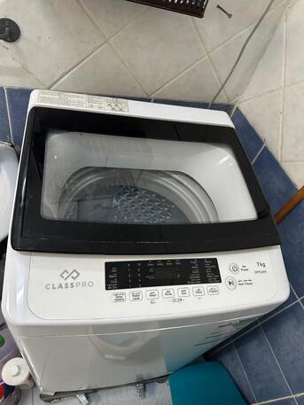 SAR 950,  Classpro Automatic Washing Machine And Refrigerator In Very Good Condition photo 3