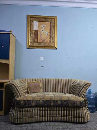 SAR 50,  Book Shelf With Cupboard And Sofa photo 2