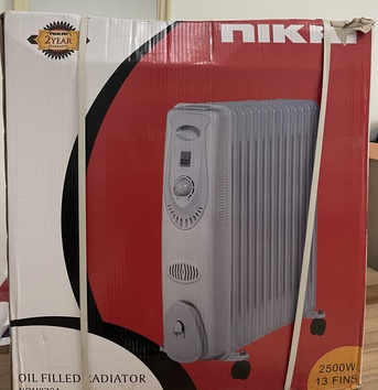 SAR 279,  Nikai Brand New  13 Fins Oil Radiator (Heater)