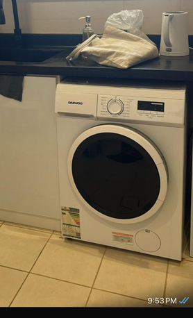 SAR 680,  Daewoo Front Load Washer 7kg