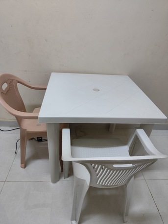 SAR 80,  Dining Table With Chairs And Sofa