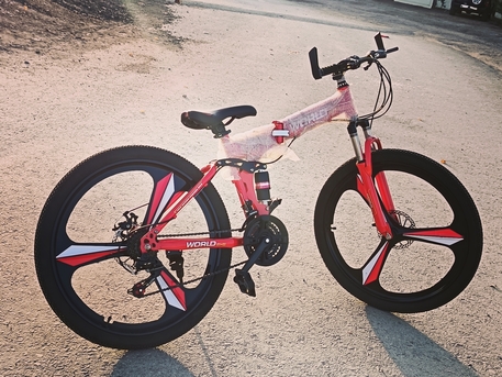 SAR 699,  "BRAND NEW" MOUNTAIN GEAR CYCLE, FOLDABLE,26'INCH,21-SPEED GEARS FOR SALE!!!! photo 1