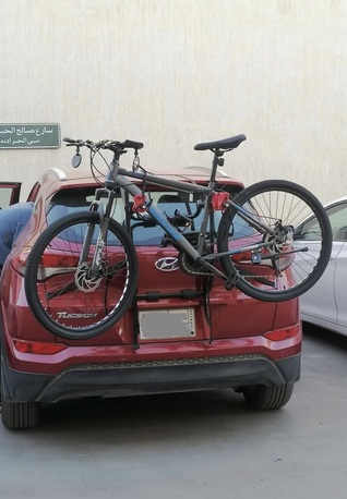 SAR 550,  Bicycle With Car Cycle Carrier photo 2