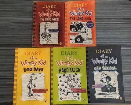 SAR 25,  Diary Of A Wimpy Kid English Books For Sale!