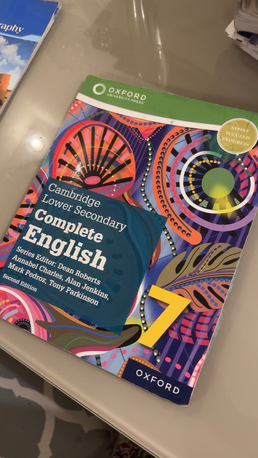 SAR 450,  Cambridge Grade 7 Books For Sale photo 2