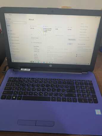 SAR 999,  HP Laptop Core I7 6th Gen | 8GB RAM | 256GB SSD I Excellent Condition