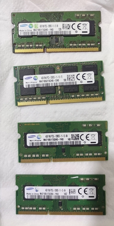 SAR 160,  RAM 4GB Laptop PC3L 04 Pieces Available