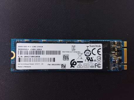 SAR 175,  ScanDisk 250GB M.2 NVMe SSD