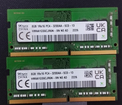 SAR 150,  8GB DDR4 - 3200 Laptop RAM