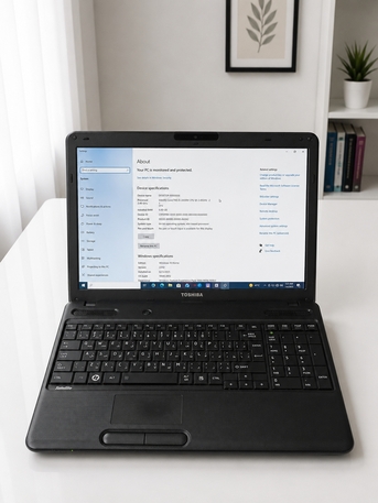 SAR 250,  TOSHIBA CORE I5.6GB RAM 500 GB HDD | NO BATTERY BACKUP.NO ISSUES. PRICE: 250 SR (FIXED) photo 3