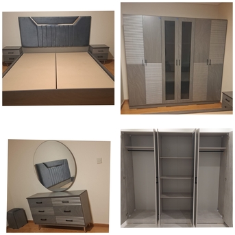 SAR 1,  Modern And Luxury Bedroom Furniture Set With Delivery photo 2