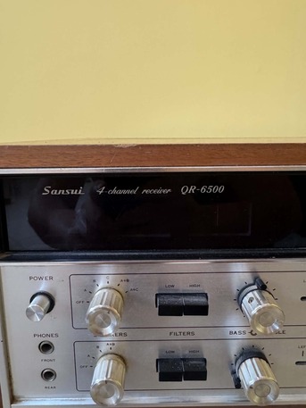 SAR 3000,  Sansui QR-6500 Quadraphonic Vintage Receiver photo 2
