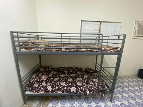 SAR 150,  Refrigerator & Double Bunker Bed With Mattress photo 2
