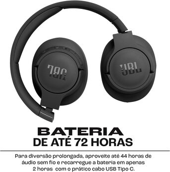SAR 259,  JBL ANC Wireless Over-Ear Headphone photo 2