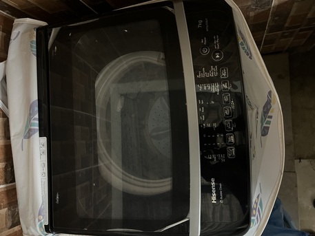 SAR 1250,  Automatic Washing Machine 7 KG, Refrigerator, Iron Steamer, Hanging Stand , Microwave, Etc photo 2