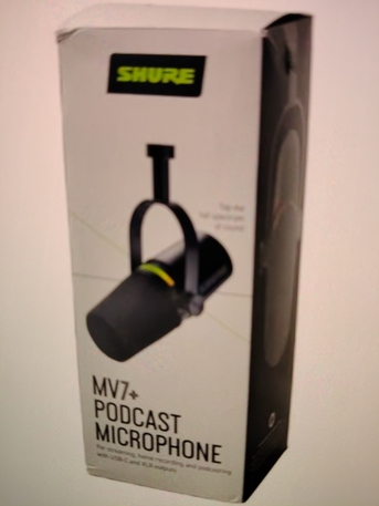 SAR 1000,  Shure MV7+ Microphone For SALE photo 2