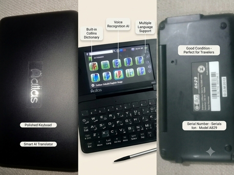 SAR 250,  Atlas A829 English-Arabic Electronic Dictionary For Sale – Excellent Condition