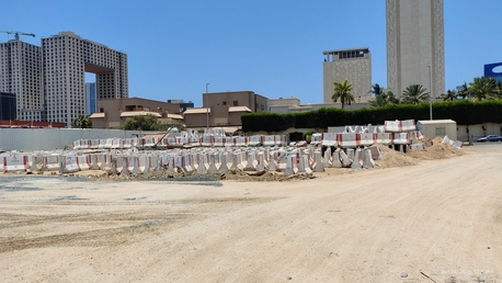 SAFETY BARRIERS WITH SHOORING photo 1