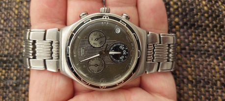 SAR 450,  Swatch  Chronograph Watch Big Dial 42mm For Men Original Swiss Made photo 1