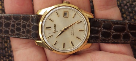SAR 2850,  King Seiko Watch Mechanical ( Manual Winding) For Men Original Japan Made