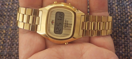 SAR 940,  Orient Digital Watch  NEW ( Vintage Of More Than 40 Years Old) For Men Original Japan 940