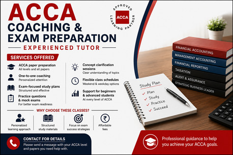 ACCA Classes In Riyadh | Expert Coaching For Applied & Strategic Levels photo 1