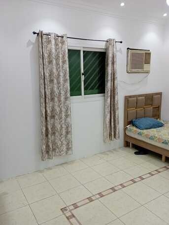 SAR 1400/month,  1 BR,  Furnished Room With Separate Washroom In A Family Apartment