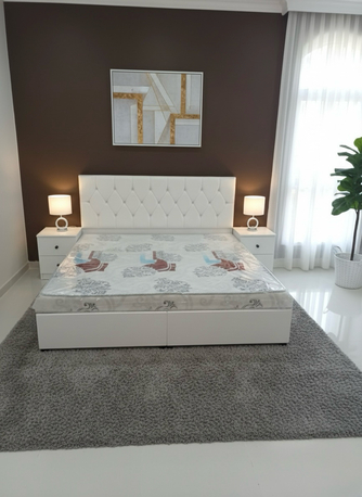 SAR 600,  Duble Beds Avalible With Mattres 20cm Madecated photo 1
