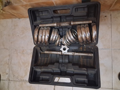 SAR 210,  Gym Dumbbells For Sale – Good Condition photo 2