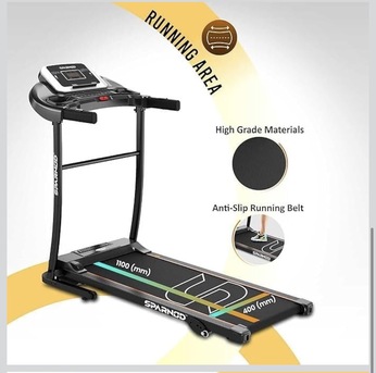SAR 599,  Sparnod Fitness Motorised Treadmill 10/10 photo 3