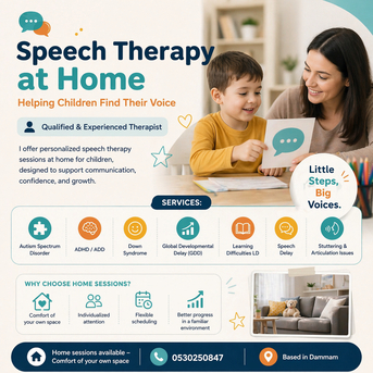Speech Therapy Available photo 1