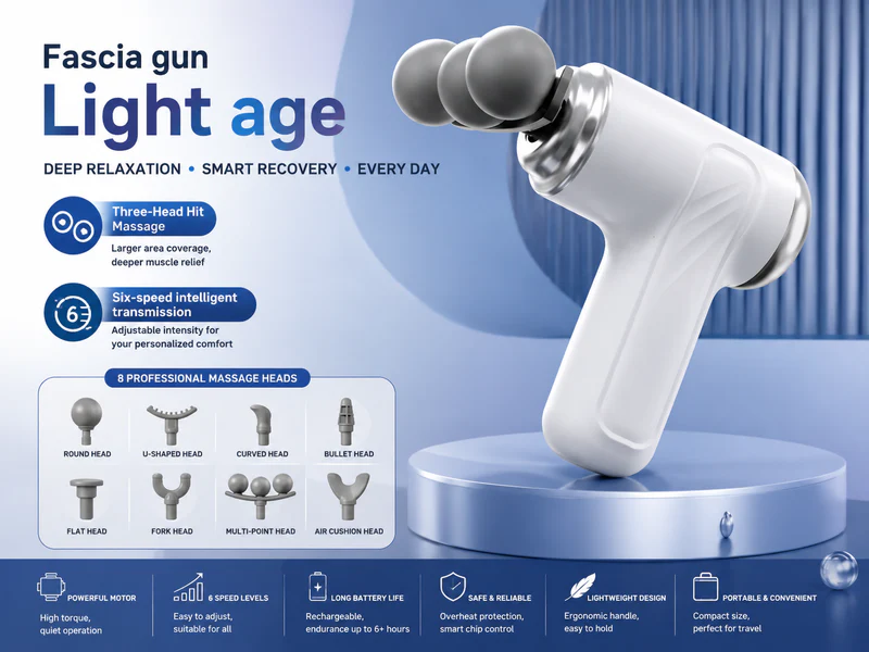 SAR 77,  Light Age Fascia Massage Gun