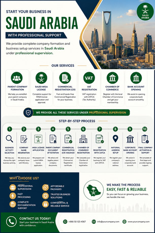 Professional Business Setup Services In Saudi Arabia photo 1