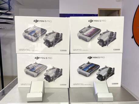 DJI Mini 5 Pro, DJI Mini 4 Pro, DJI Air 3S, DJI Avata 2 FPV, DJI Mavic 4 Pro, DJI Mavic 3